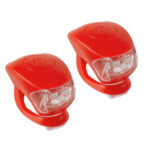 M-WAVE set luči Cobra IV S/Z LED, z baterijami, rdeča - slika 2