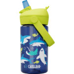 CamelBak FLIP STRAW KID's stkl 0,4l, SharksAndRays/Morski Psi
