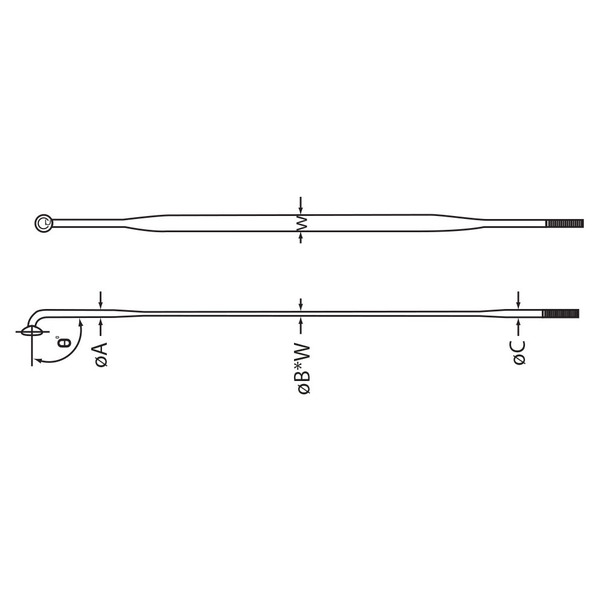 cn-spoke-napera-aero-inox-2mm-x-258mm-crna-1000-kos CN Spoke, napera AERO inox 2mm x 258mm, črna, 1000 kos - slika 1