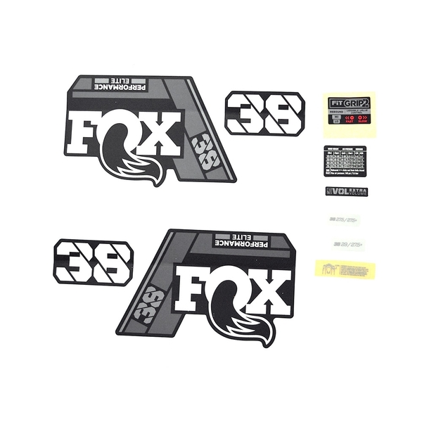 fox-803-01-534-nalepke-38-p-se-gray-logo-matte-black-f FOX 803-01-534 nalepke 38 P-SE, Gray Logo, Matte Black F - slika 1
