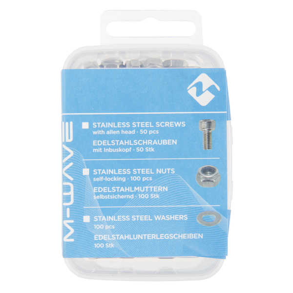 m-wave-inox-vijak-m5-x-16-mm-50-kos M-WAVE inox vijak M5 x 16 mm, 50 kos - slika 1