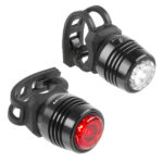 M-Wave svetilka Apollon mini  USB, set. sprednja + zadnja