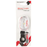SMART luč sprednja battery LED, bela, 15Lum, clip on